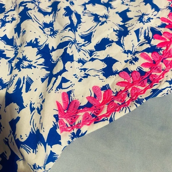 Floral Blue and Pink Dress - Picture 14 of 16